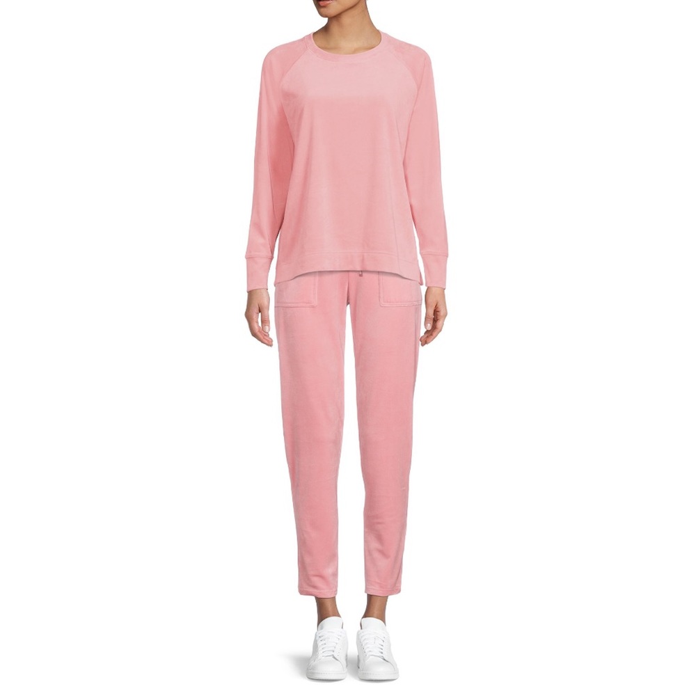 Time and tru velour set - size small